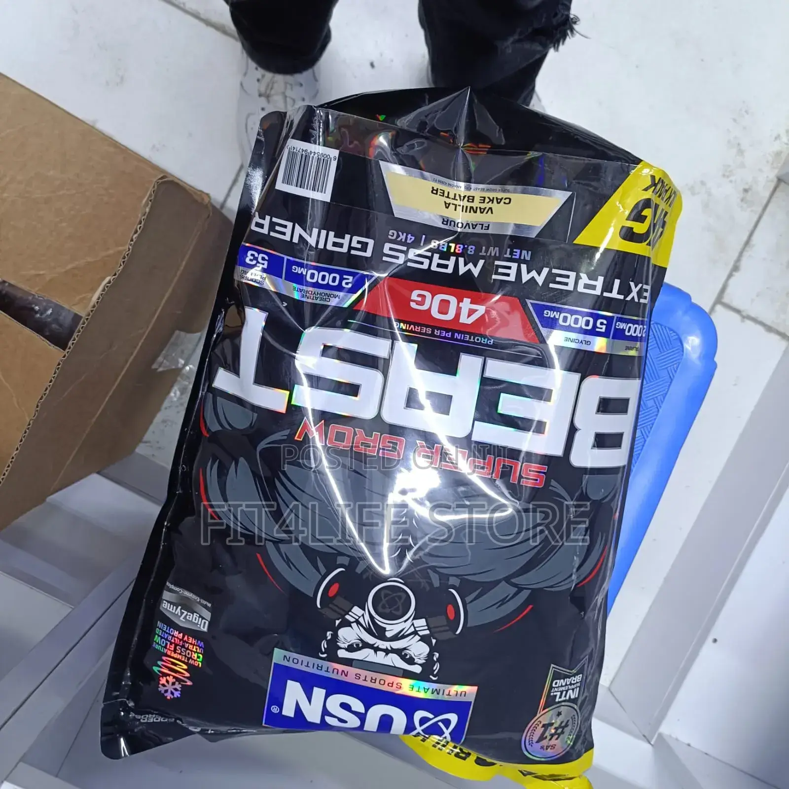 Usn Beast Mass Gainer – 40g Protein | Extreme Muscle Weight Gaine