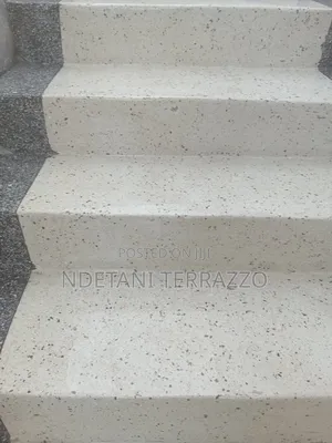Terrazzo White Stairs