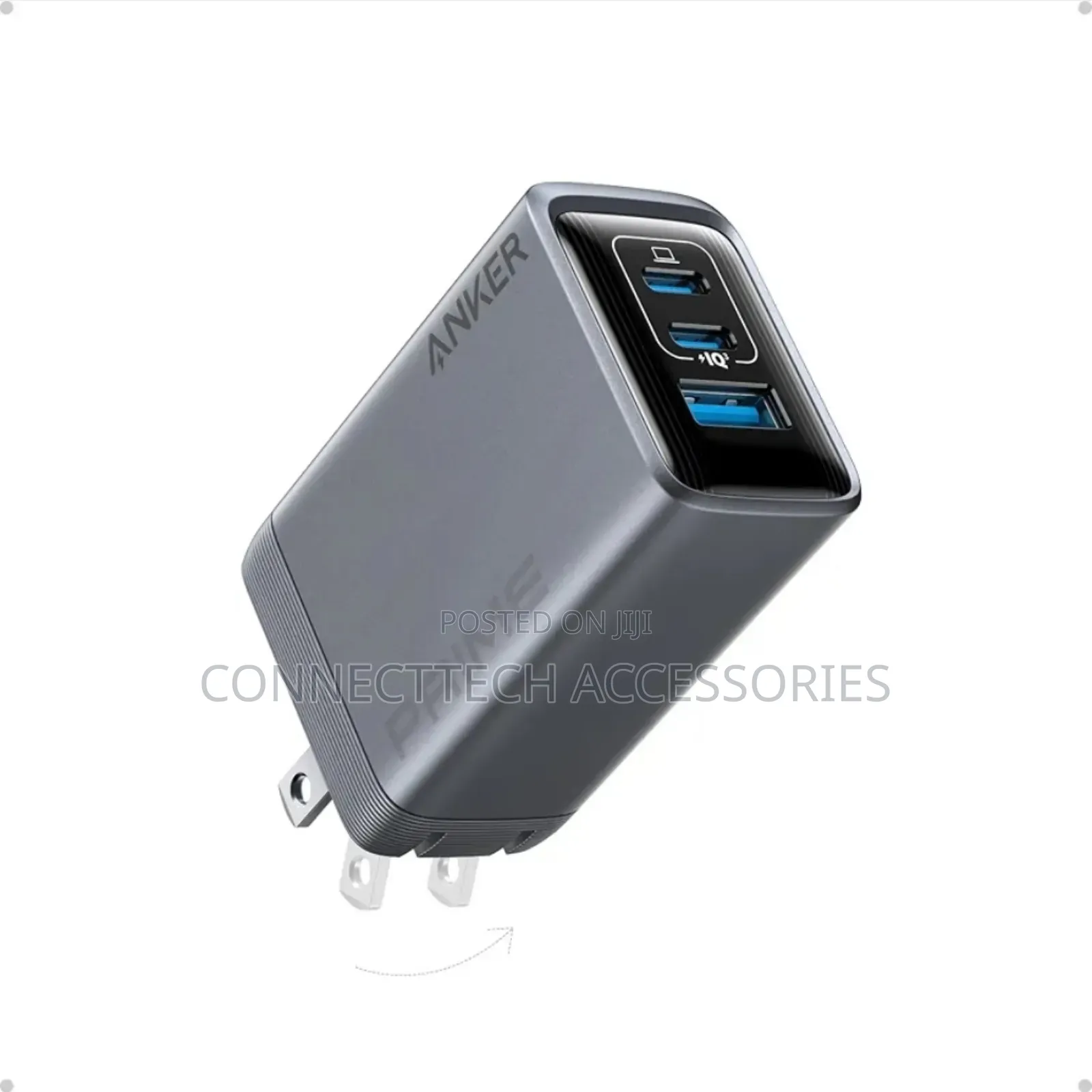 Anker Prime Charger, 100w 3-port Gan Usb C Charger