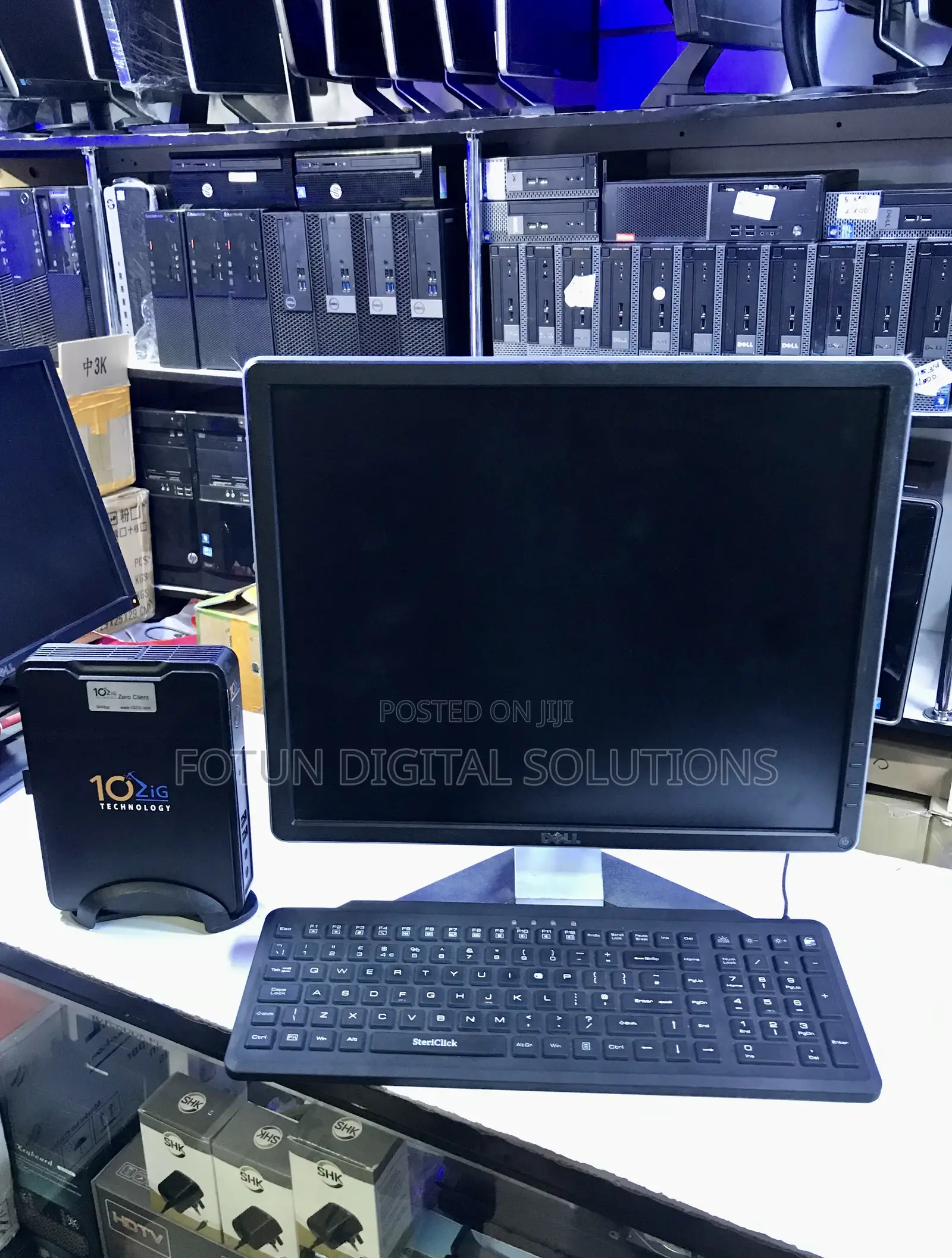 Complete Computer Set With 17" Monitor-Intel Celeron,2gb Ram,128gb SSD