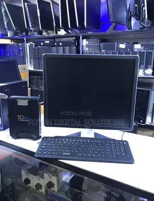 Complete Pc Set With SSD Speed-17" Monitor,Celeron,2gb Ram, 128gb SSD