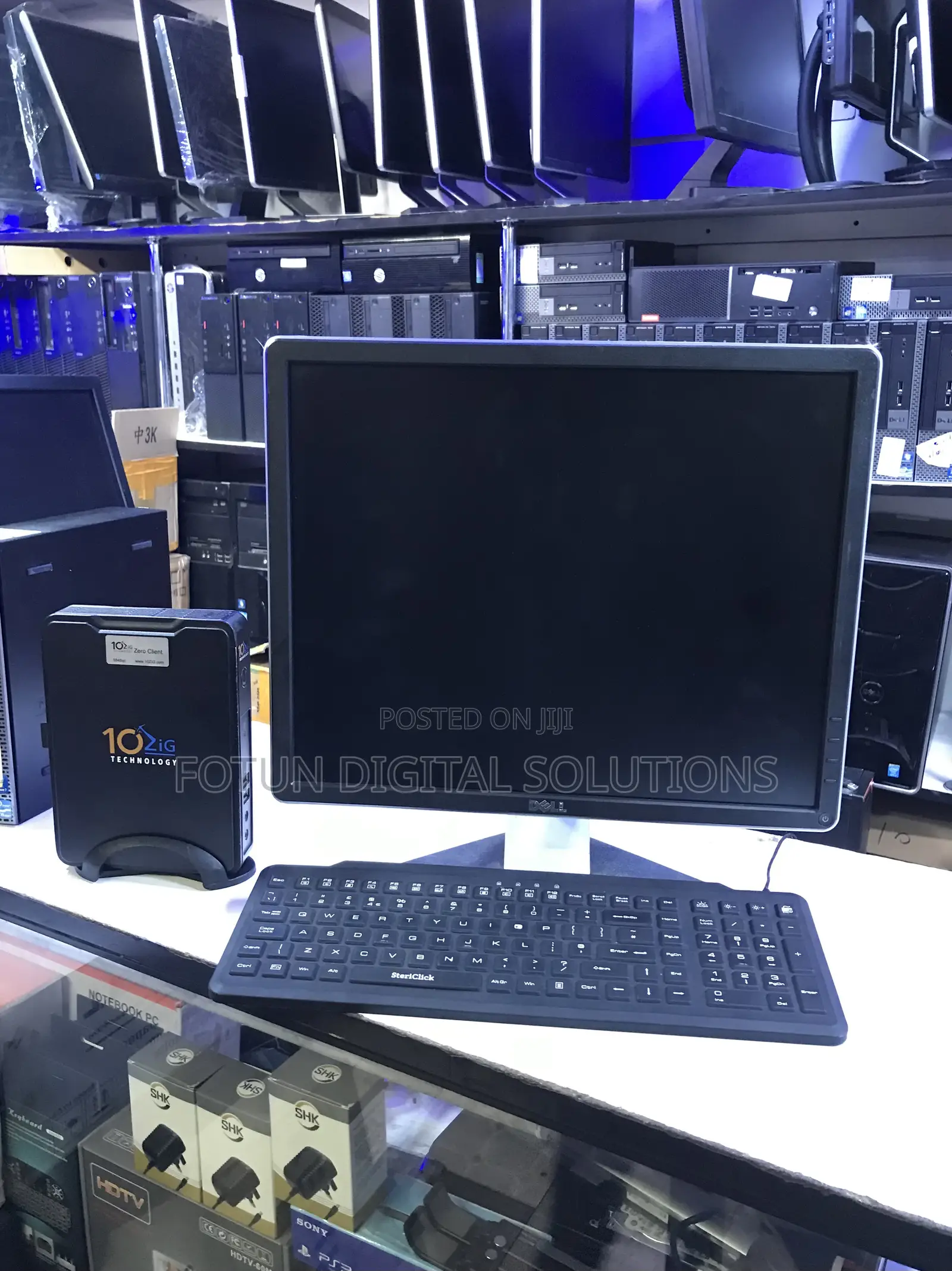 Compacthome Desktop Computer Set-17" Screen,Celeron,Ssd,Keyboard/Mouse
