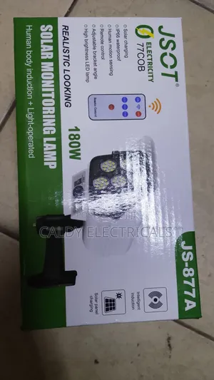 Damy Solar Monitoring Security Light With Motion Sensor