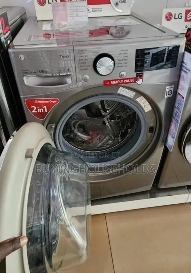 Lg 15kg/8kg Washing Machine Thinq Wash|Dry - thumbnail 2