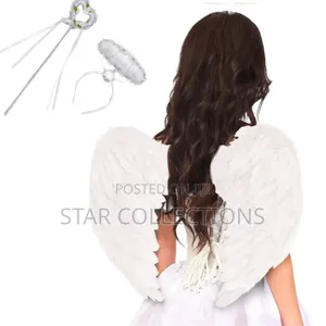 Big White Angel Wing Set
