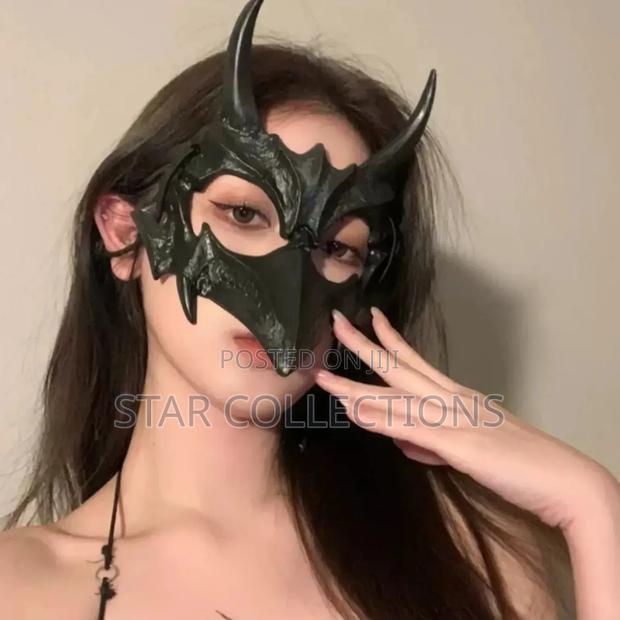 Unisex Halloween Demon Mask - thumbnail 2