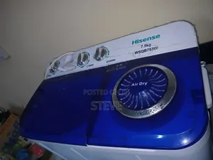Hisence 7.5kg Twin Tub (6months Old) Mint Condition