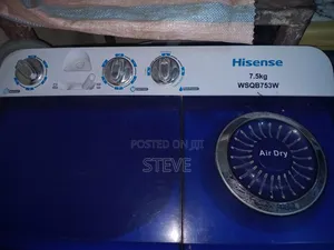 Hisence 7.5kg Twin Tub (6months Old) Mint Condition
