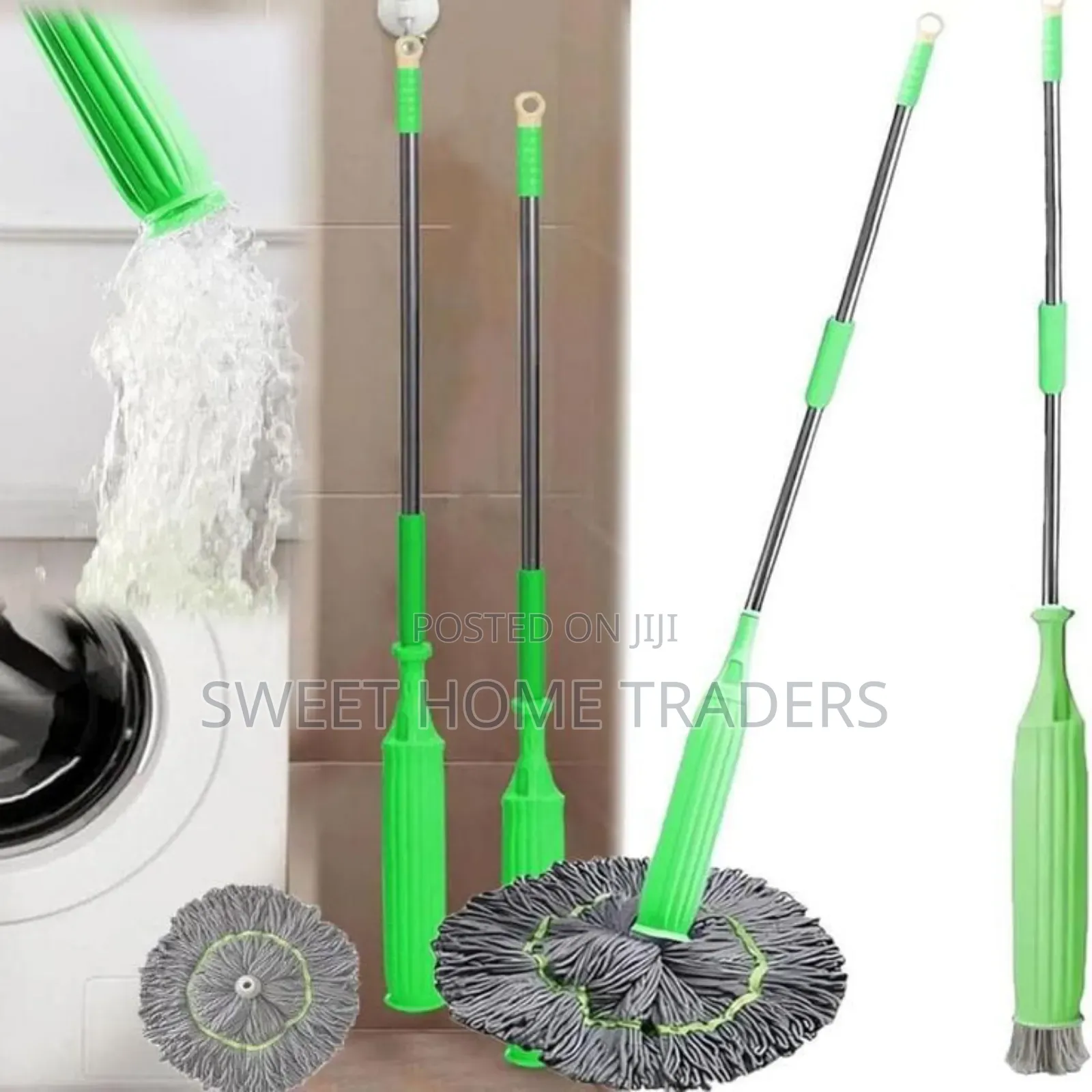 High Absorption Upgrade 144cm Pocket Wringing Mop