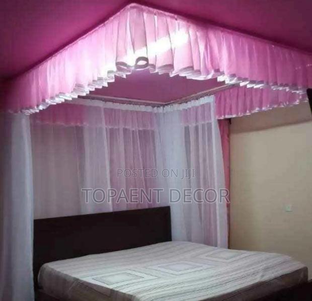 Made To Last ,Pink And White Mix Customized Mosquito Net - main view