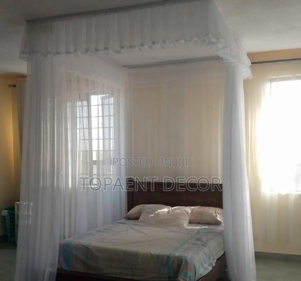 Plain White Reliable Night Protection Customized Mosquito Net - main view