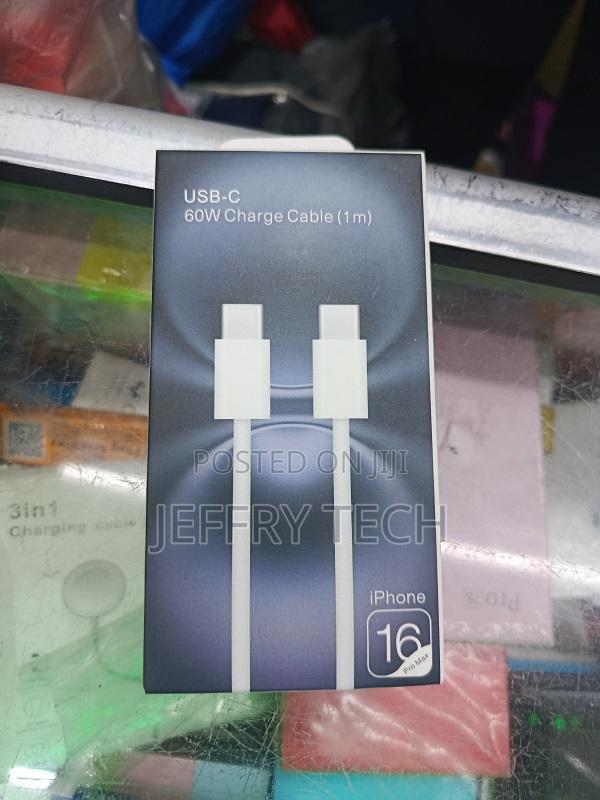 Type C Usb-C Cable Charge Charging Data Fast Charger for iPhone 17 16 - main view