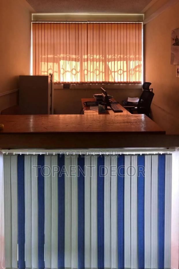 Let In Light ,Keep Out Distractions With Vertical Office Window Blinds - main view