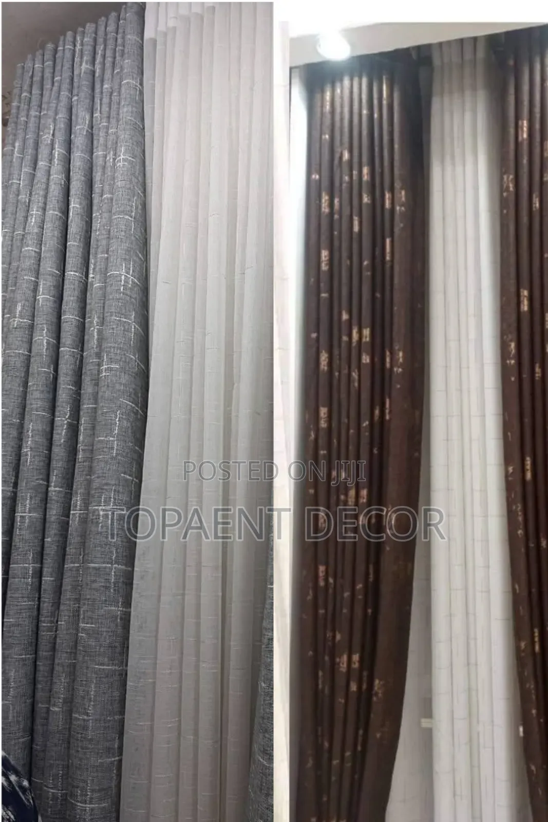 Window Goals,Door Goals , Elegant Curtains