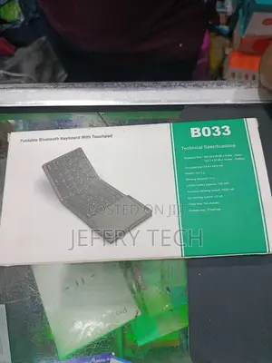 Foldable Bluetooth Keyboard With Touchpad