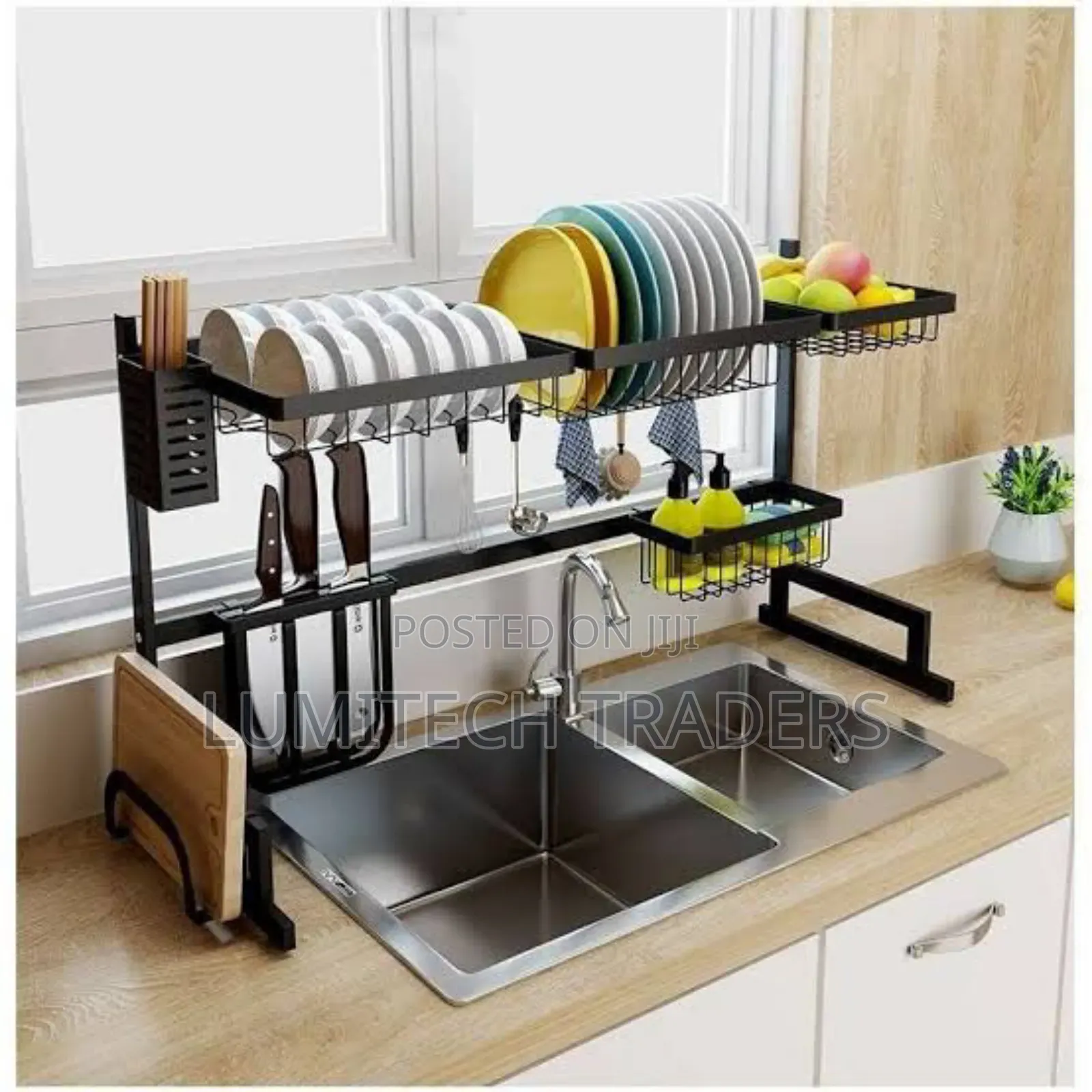 High Quality Over-the-Sink Dish Drying Rack