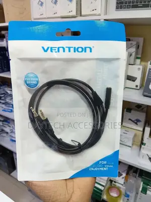 Vention Headphone Splitter 3.5mm Female to 2 Dual 3.5mm Male Aux Cable
