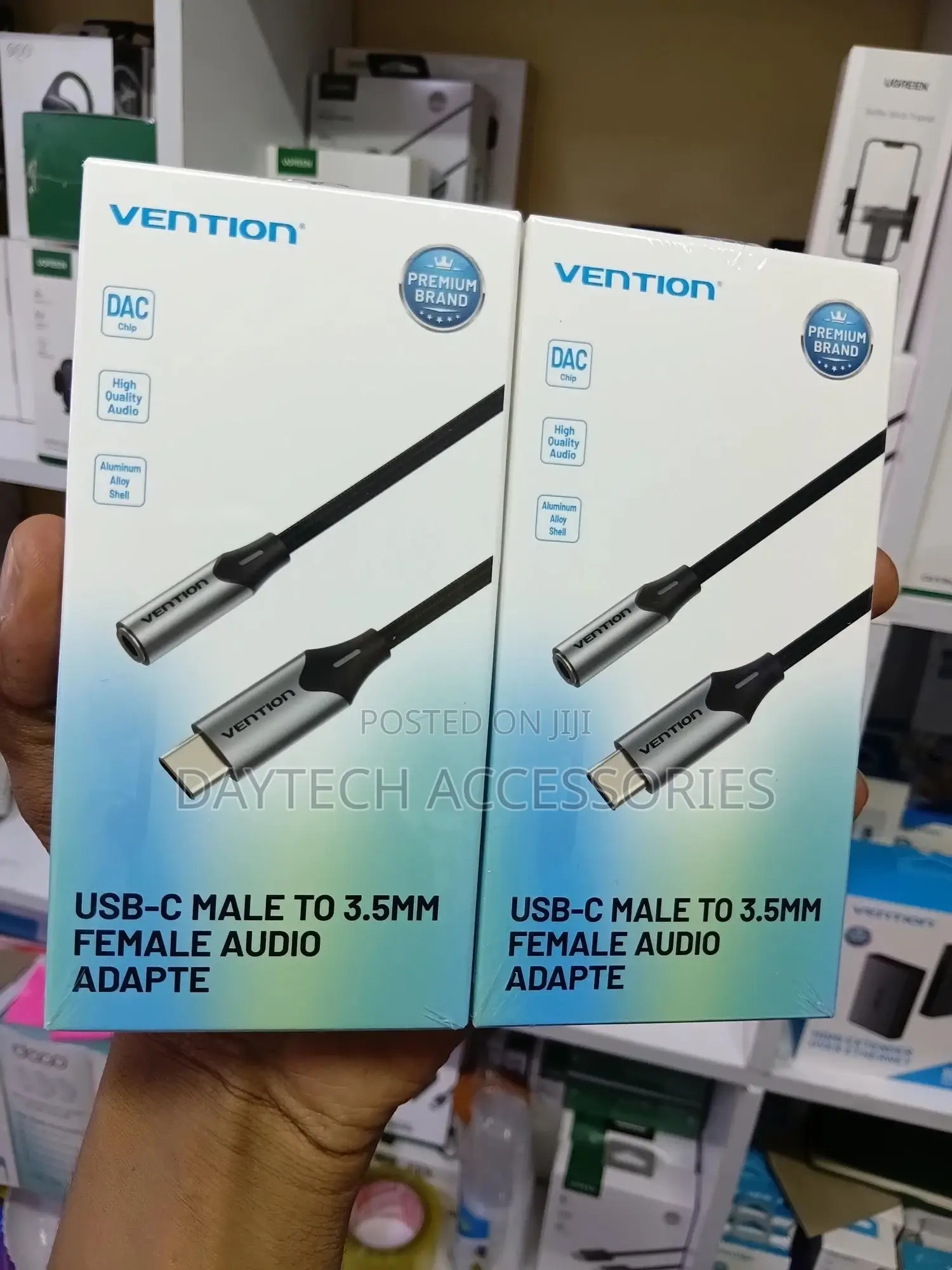 Vention Usb Type C to 3.5mm Jack Earphone Aux Adapter Audio Cable