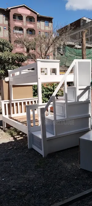 Wooden Double Decker Bunk Bed Available for Pick Up
