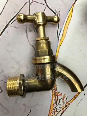 Pegler. 1/2 Inch Heavy-Duty Brass Bib Water Tap(Btp)