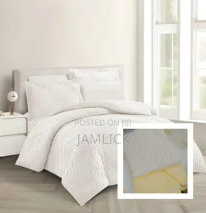Luxury Tufted Wave Duvet Cover Set –Sk