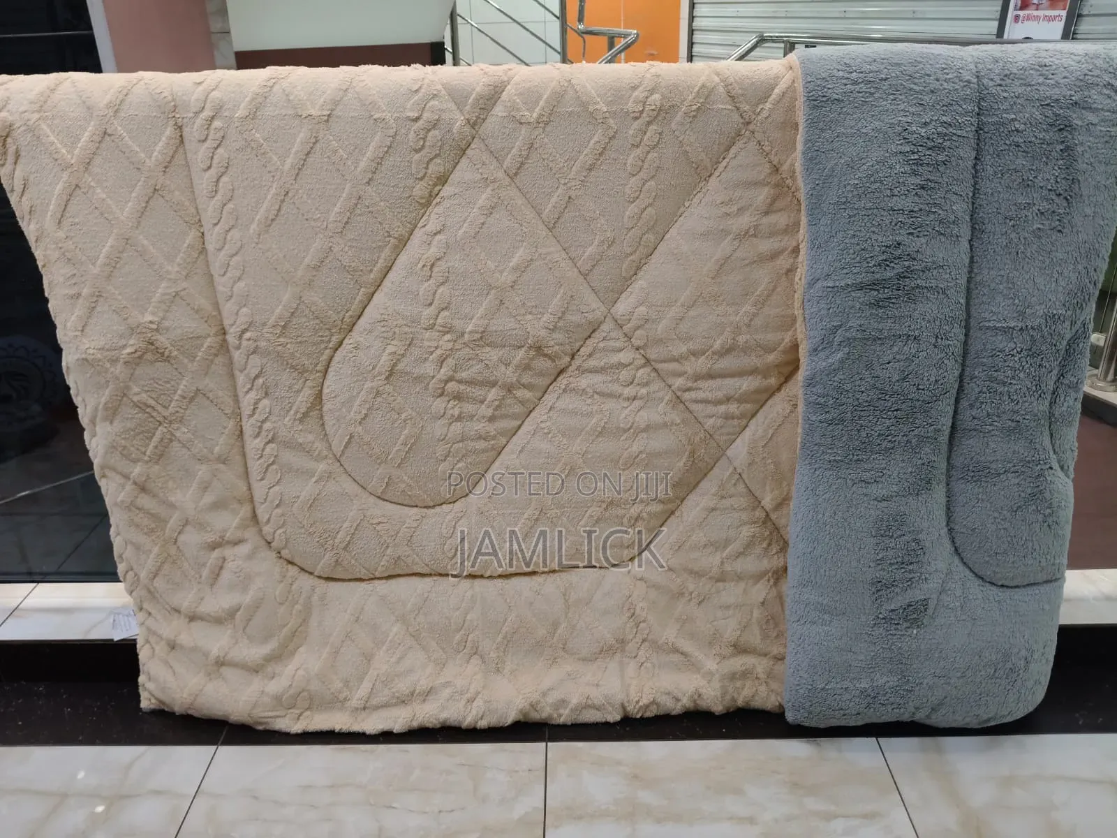 6×7 Flannel Duvet Set –Sk