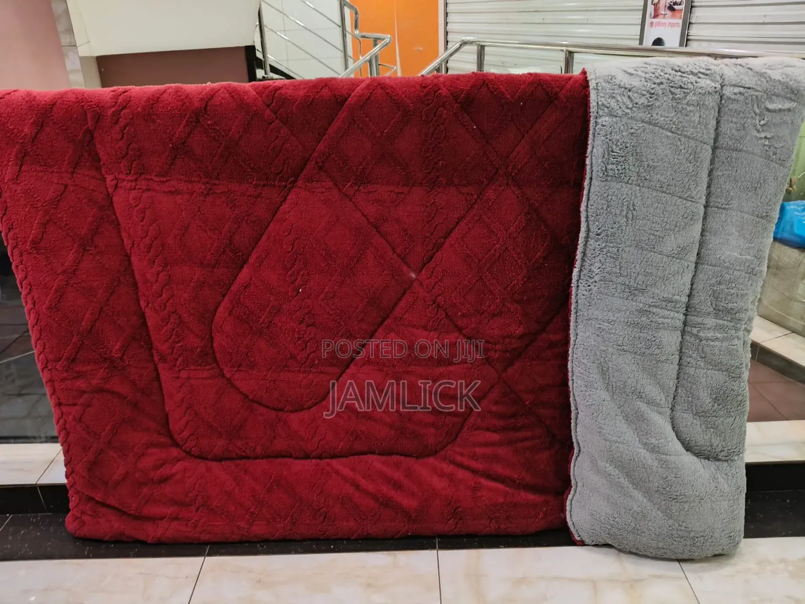 6×7 Flannel Duvet Set –Sk