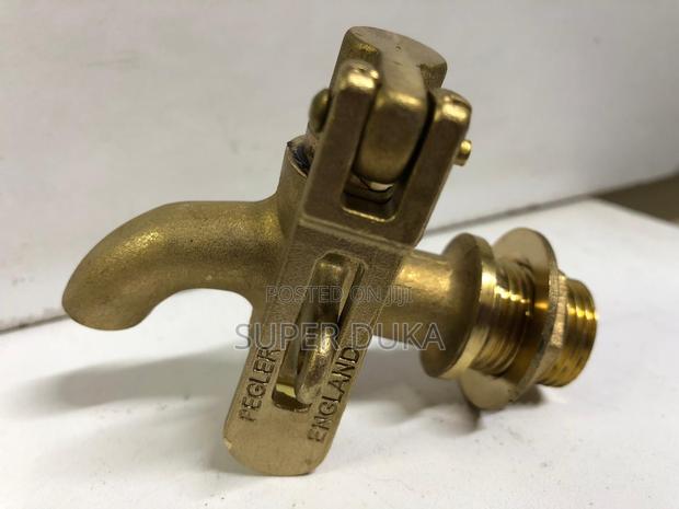 1⁄2 “ Genuine Pegler England Brass Lockable Bib Tap - Durable Secure - main view