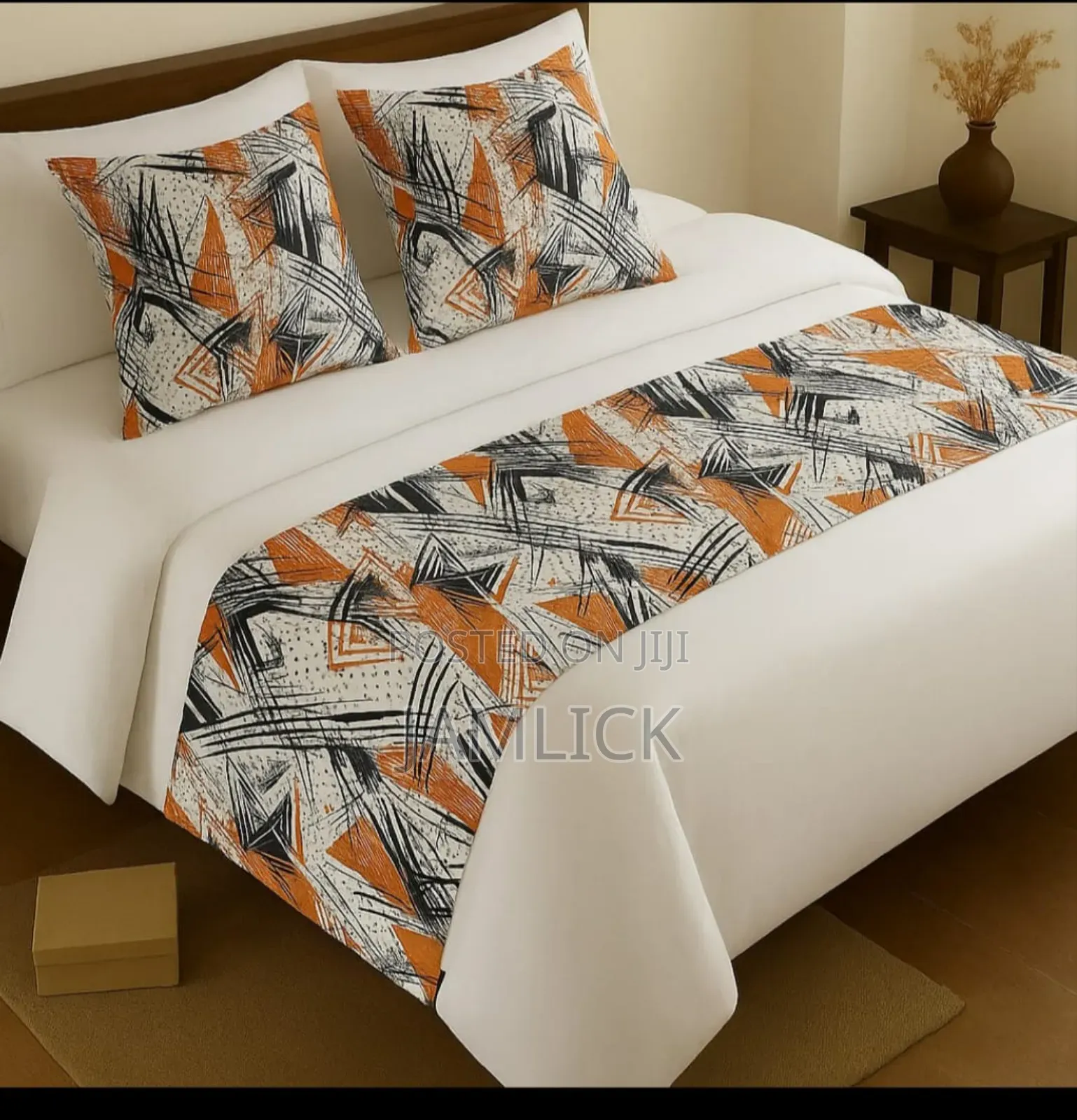 Elegant Bed Runner 250×50cm –Sk