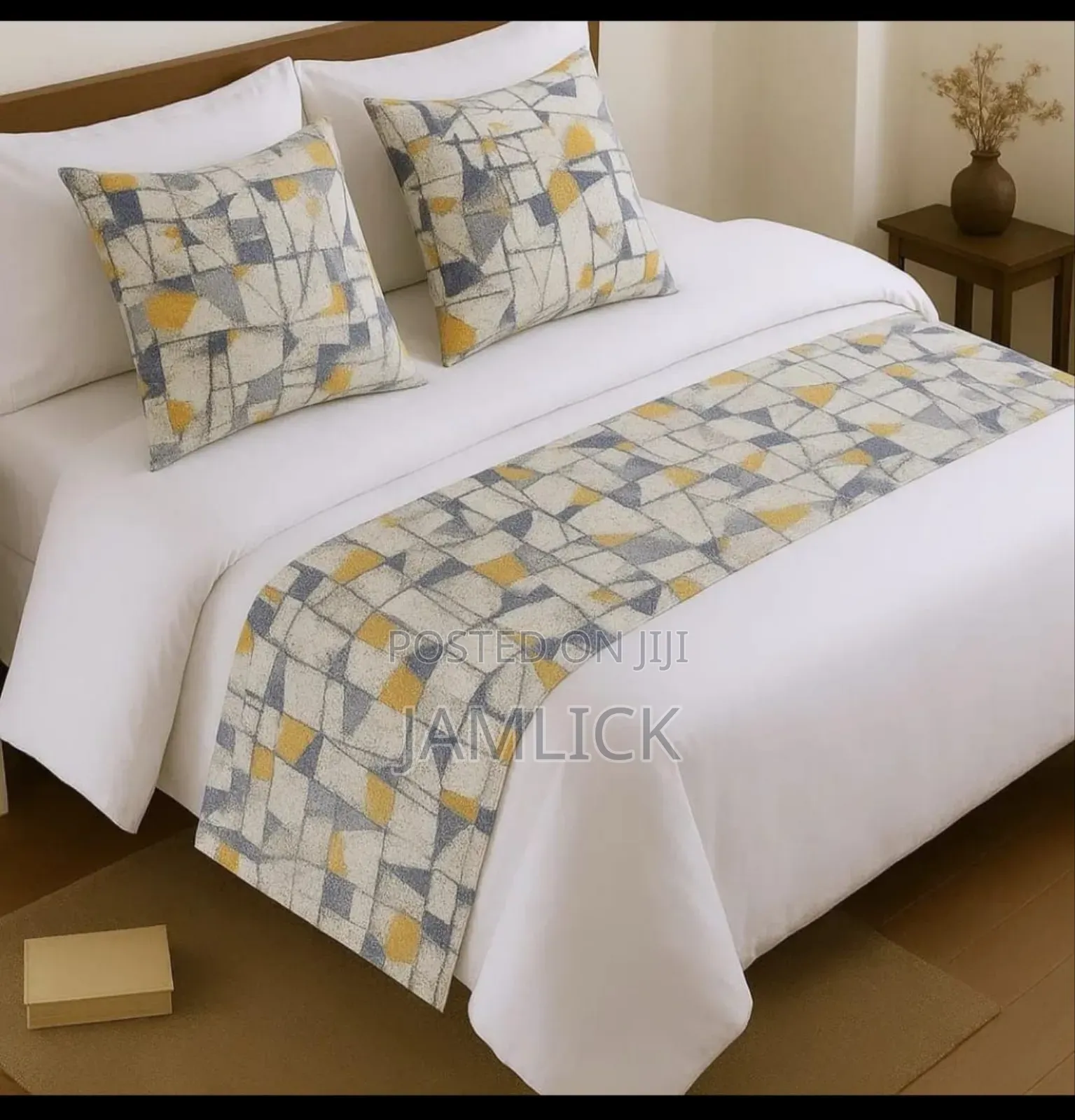 Elegant Bed Runner 250×50cm –Sk
