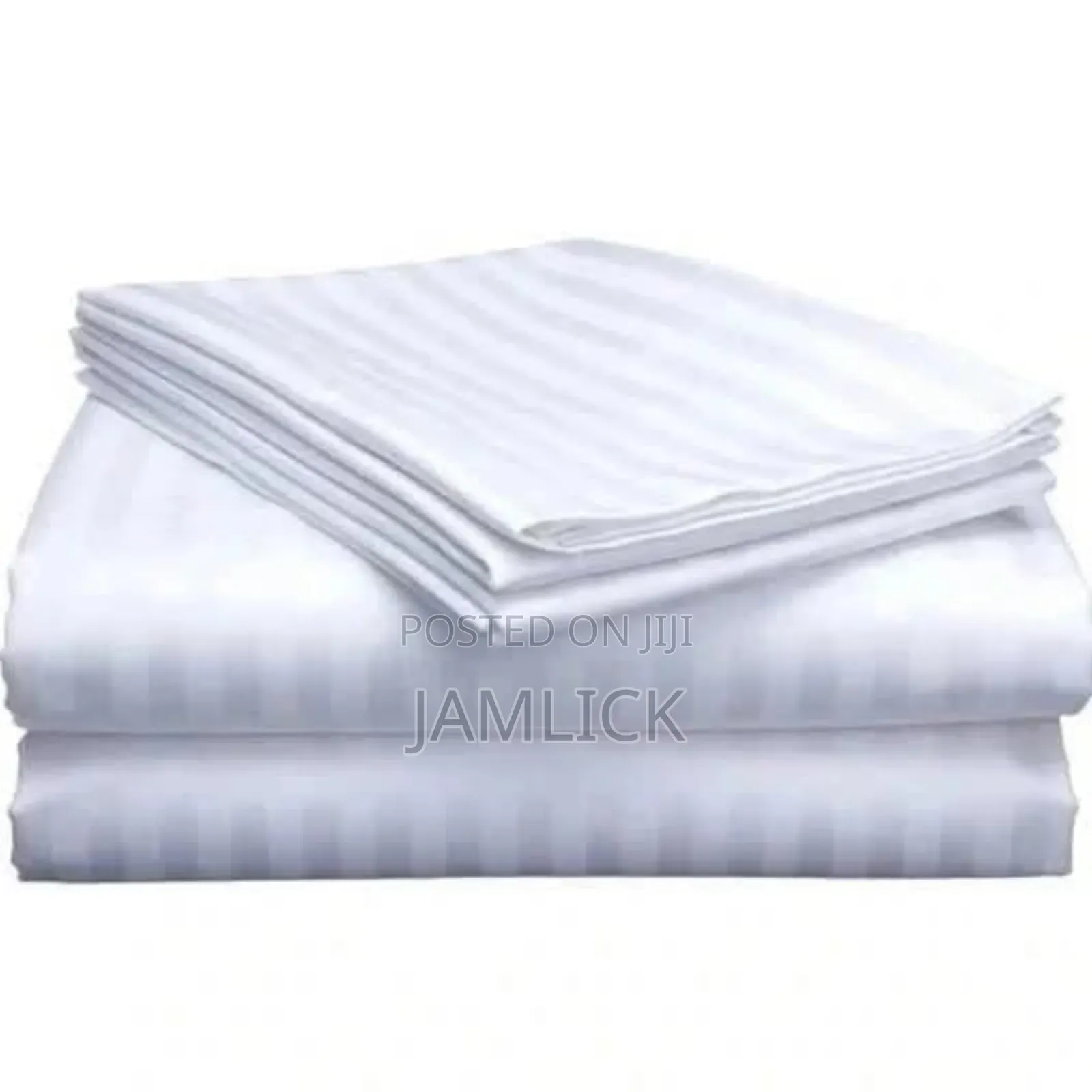 Luxury Cotton Striped Bedsheet Set - Sk