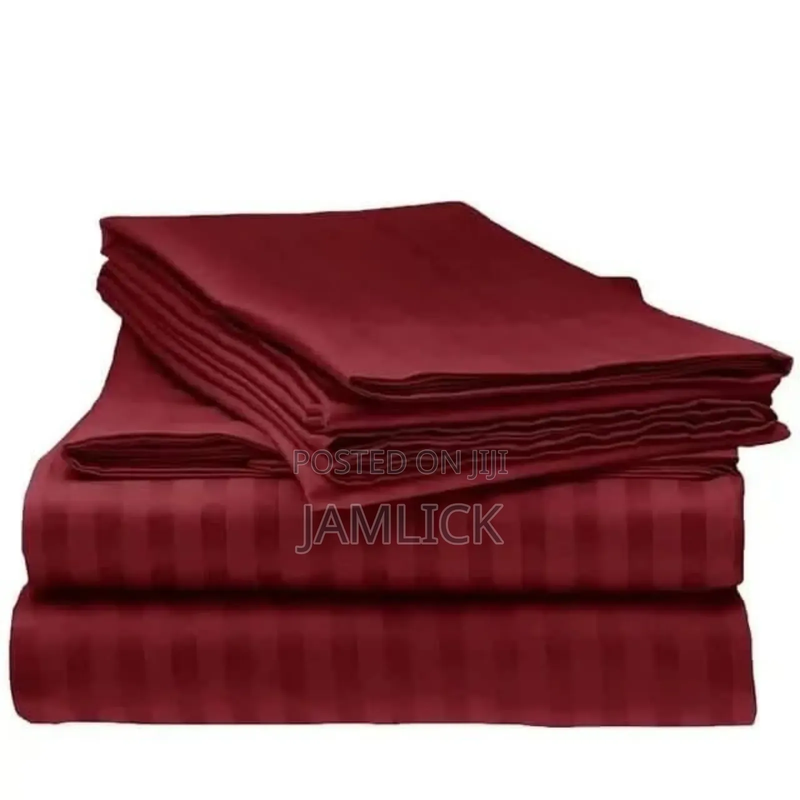 Luxury Cotton Striped Bedsheet Set - Sk