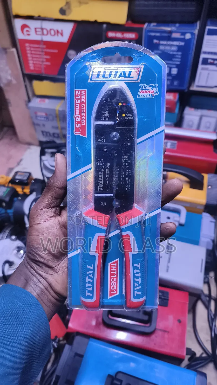 Total Heavy Duty 8.5" Wire Striper