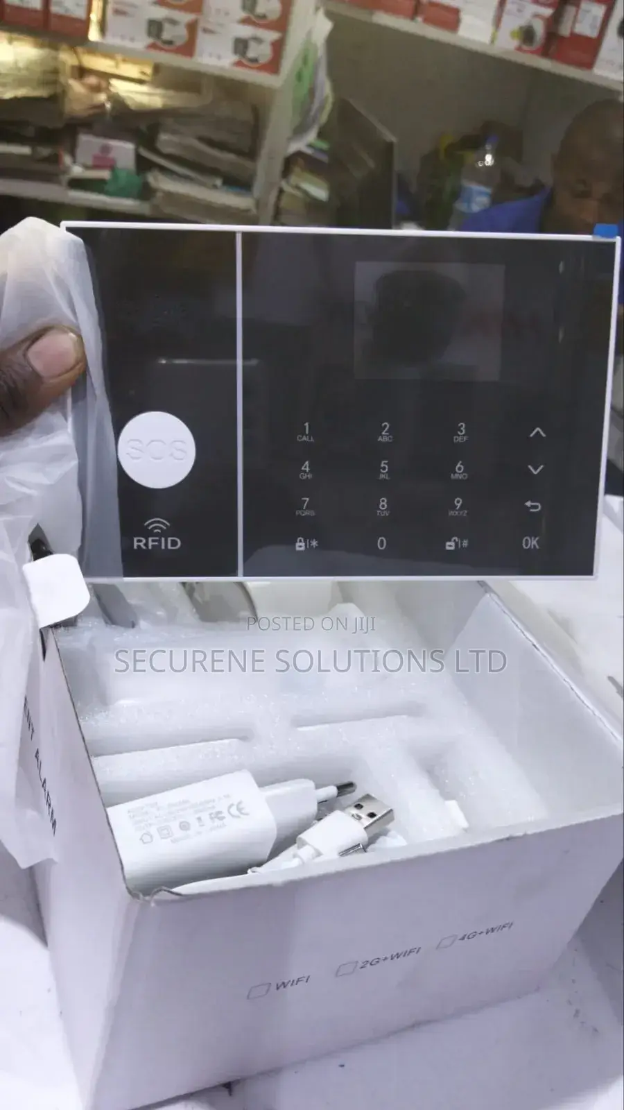 Wifi And Gsm Smart Home Security Alarm System Kit.