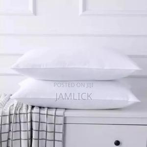 Printed Hollow Bed Pillows – Soft Microfiber, 750–1000g Pair - Cl - thumbnail 2