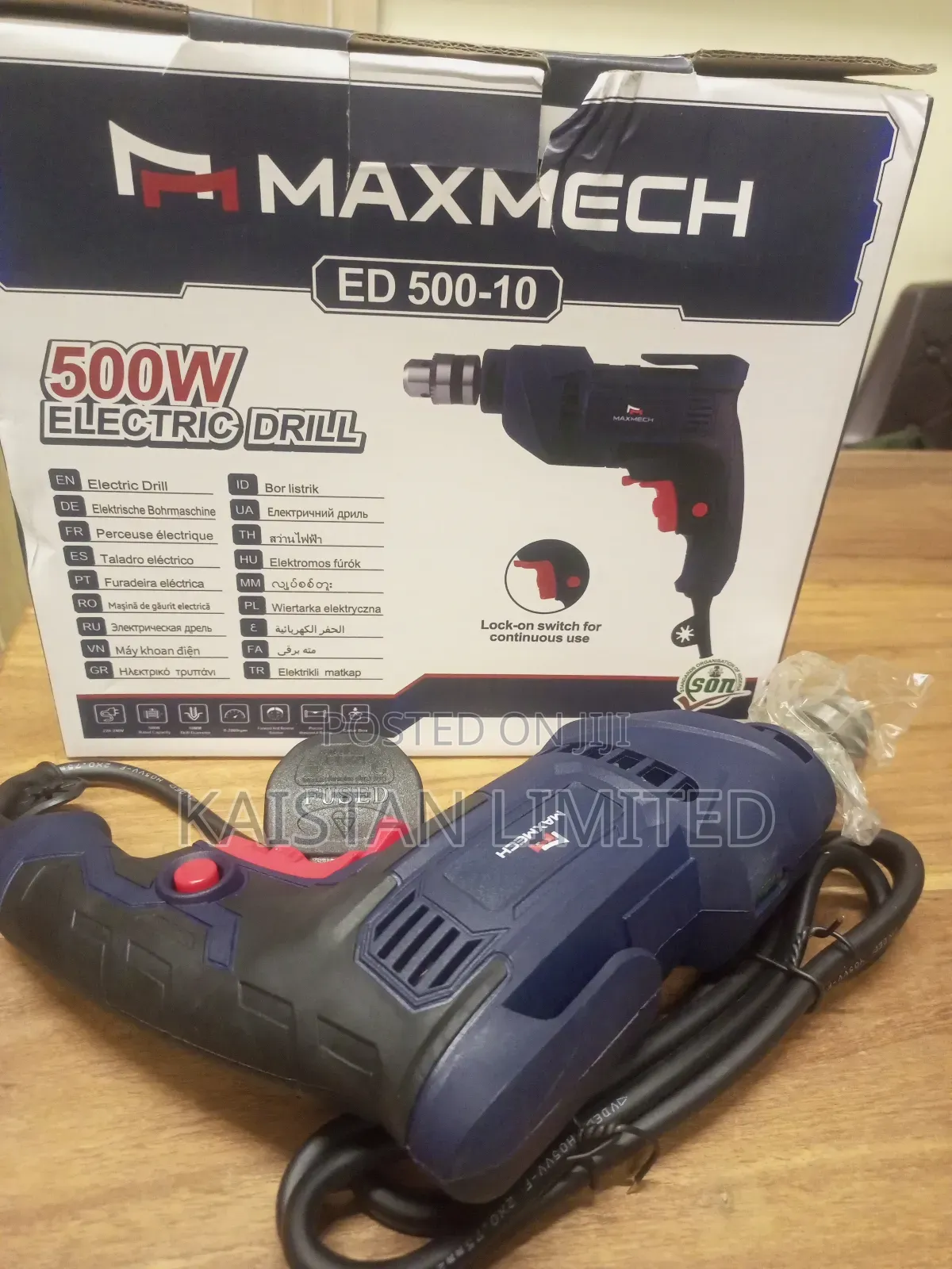 Power Drill Corded 500w