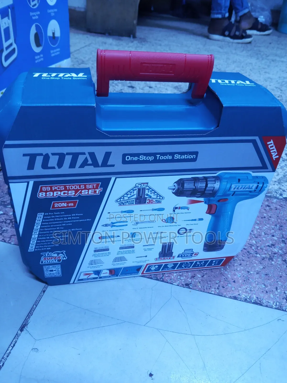 Total 89pc Tool Set