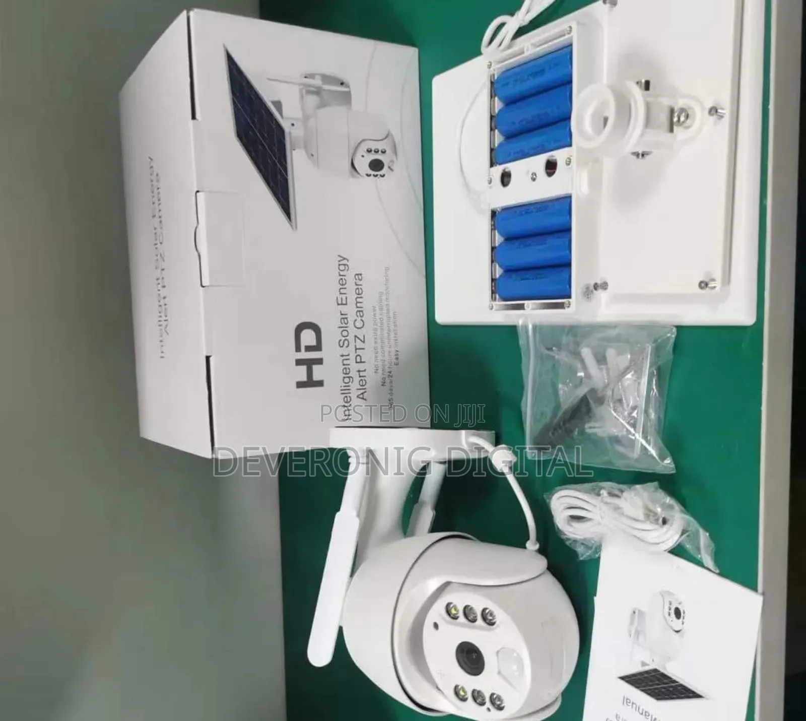 4g Ubox 4mp Single Lens Solar PTZ CCTV Camera