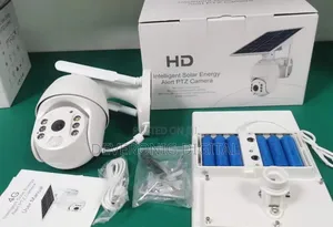 4g Ubox 4mp Single Lens Solar PTZ CCTV Camera