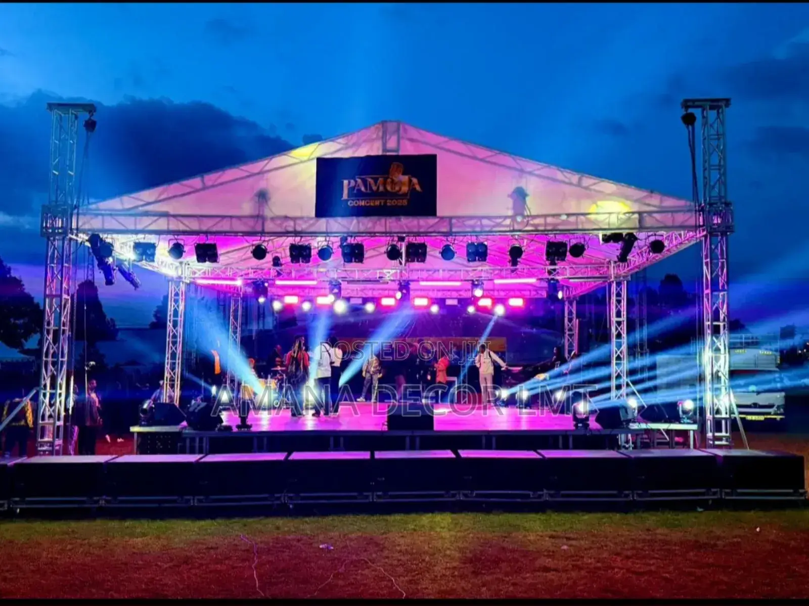 Events Stage and Roof