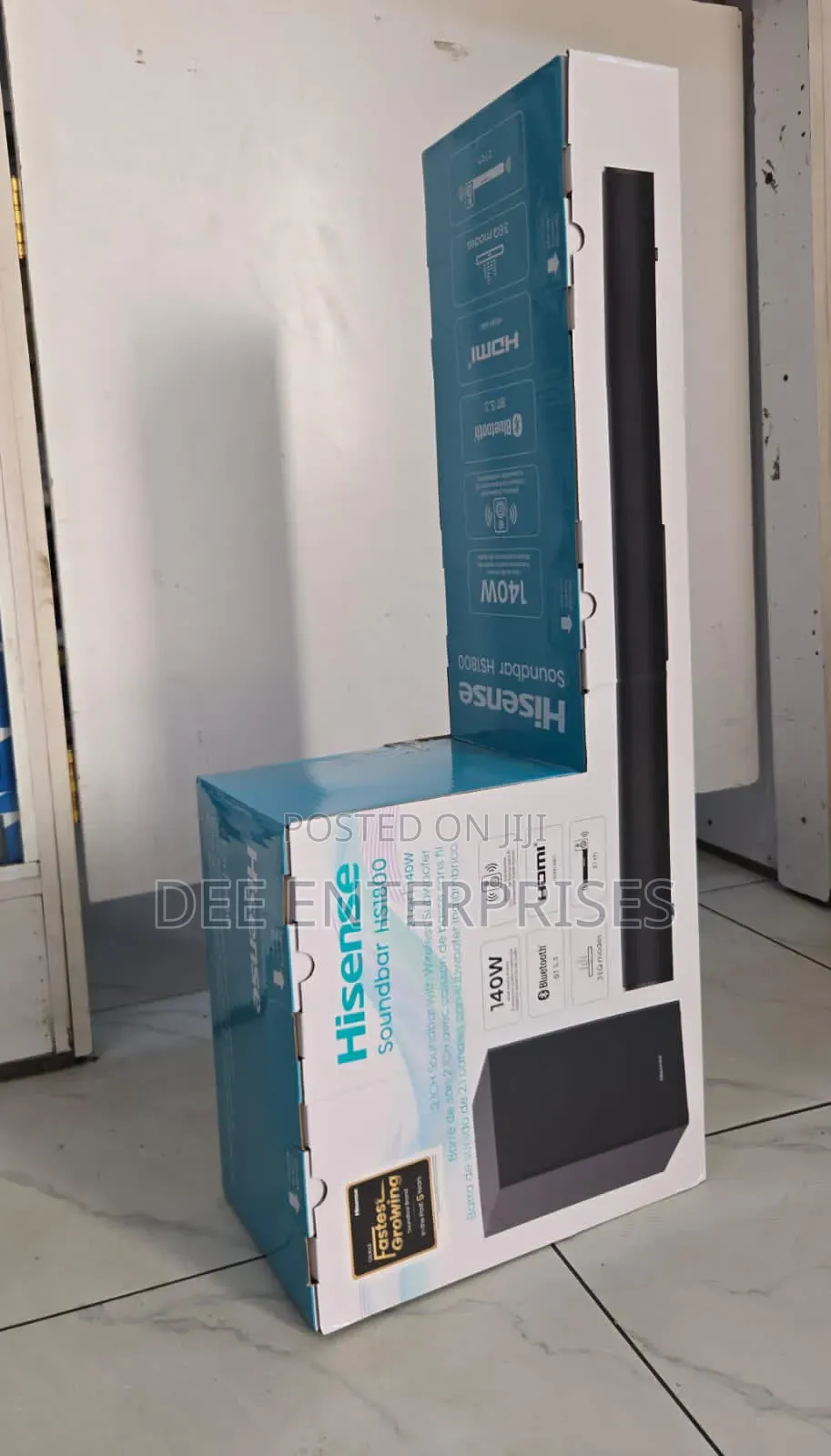 Hisense Soundbar Hs1800
 140w