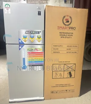 Smart Pro 255litres No Frost Double Door Fridge