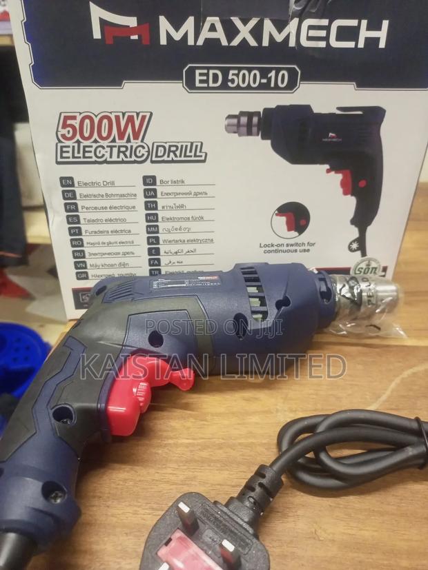 500 W Maxmech Drill Corded Electric - thumbnail 3