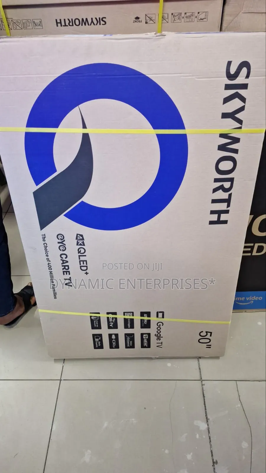 Skyworth 50" Qled Smart Google Tv
