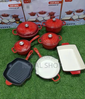 Enamel Cookware 13pc Set