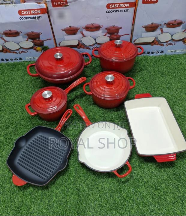 Enamel Cookware 13pc Set