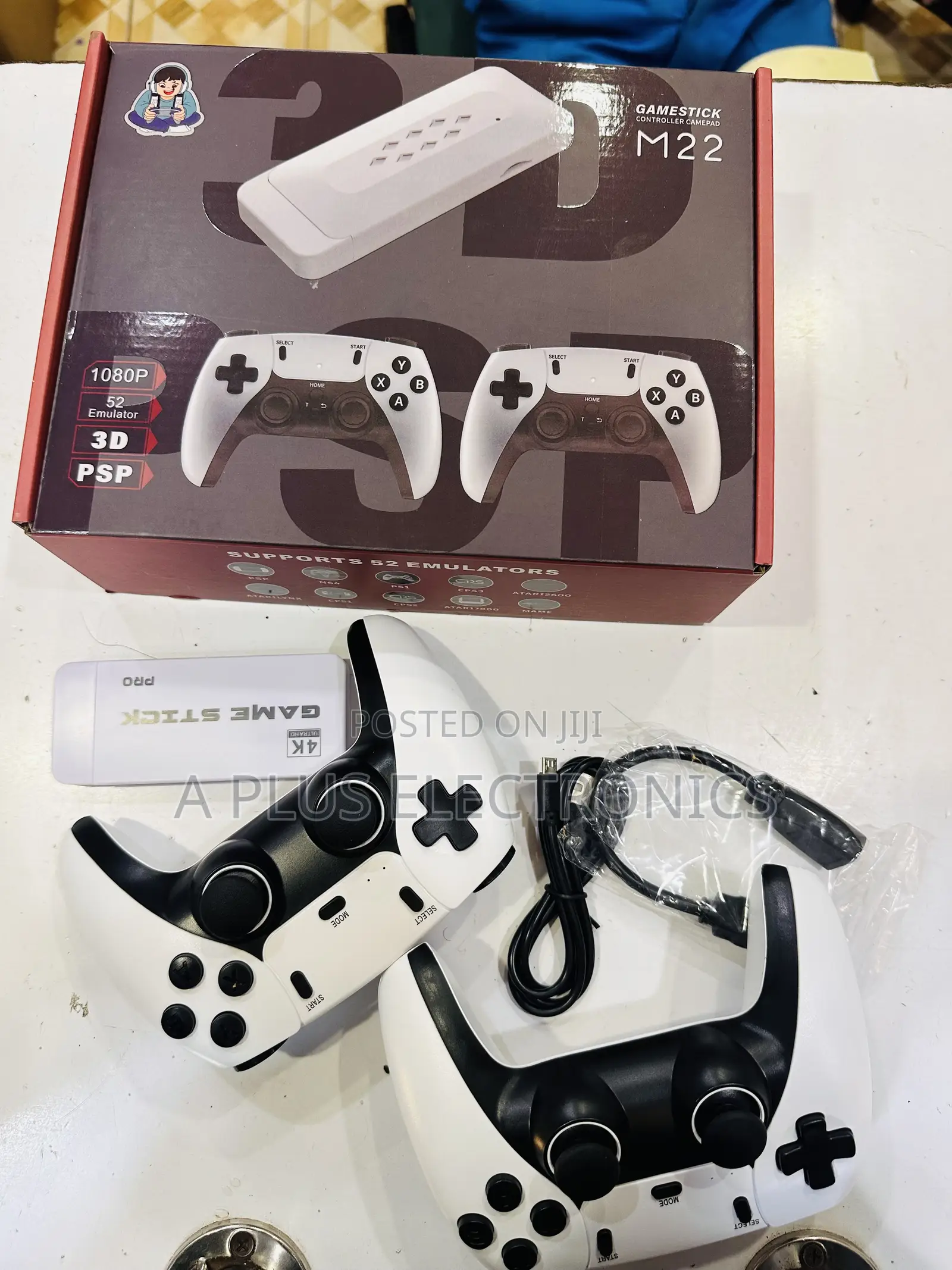 M22 Gamepad (3d Games) – 30,000+ Built-in Games | Plug Play Fun