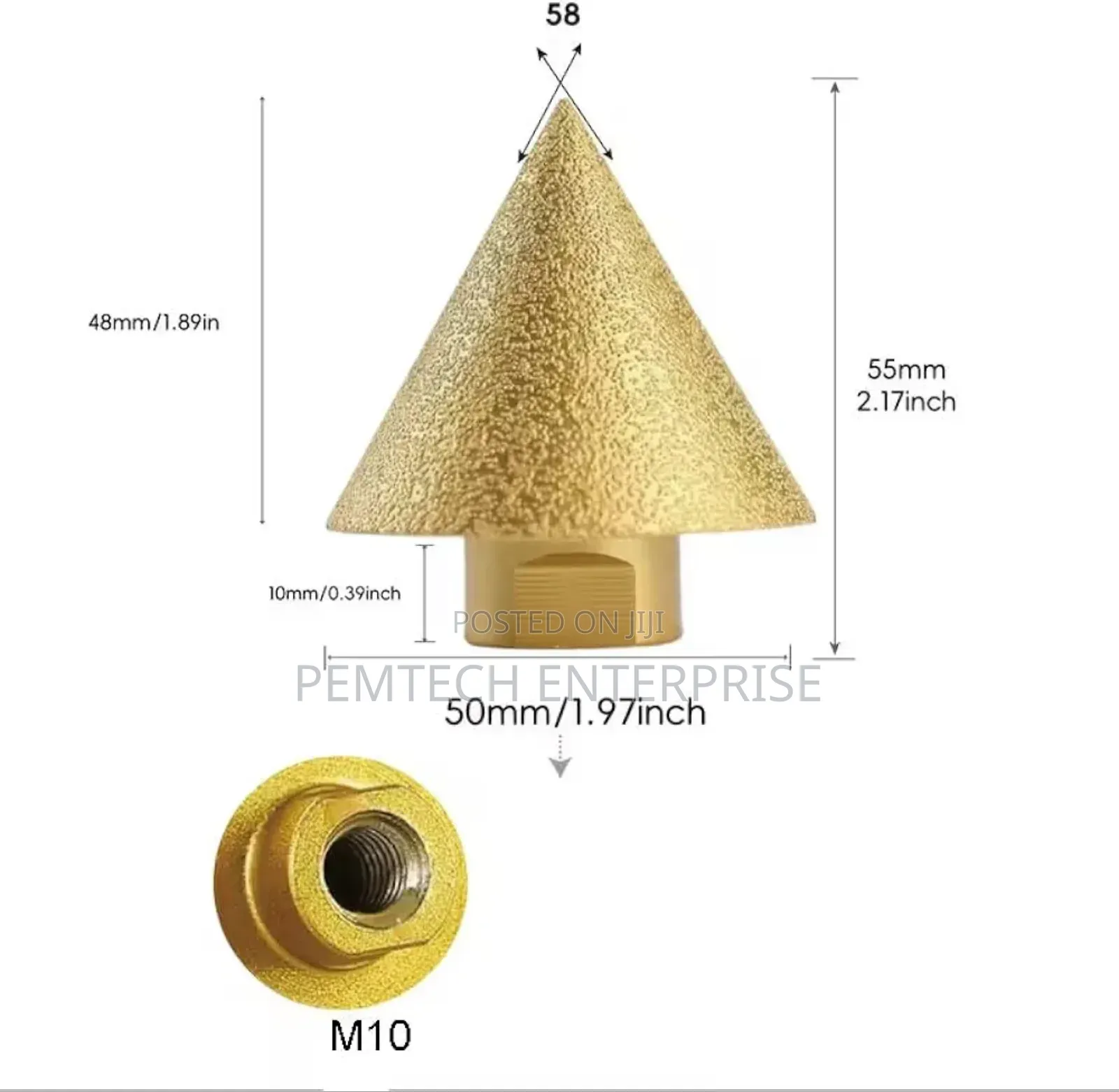 Diamond Beveling Chamfer Bit