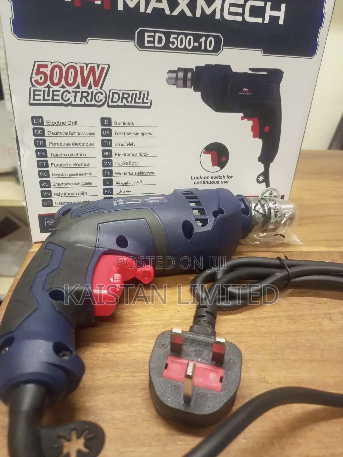 Power Drill Corded 500w