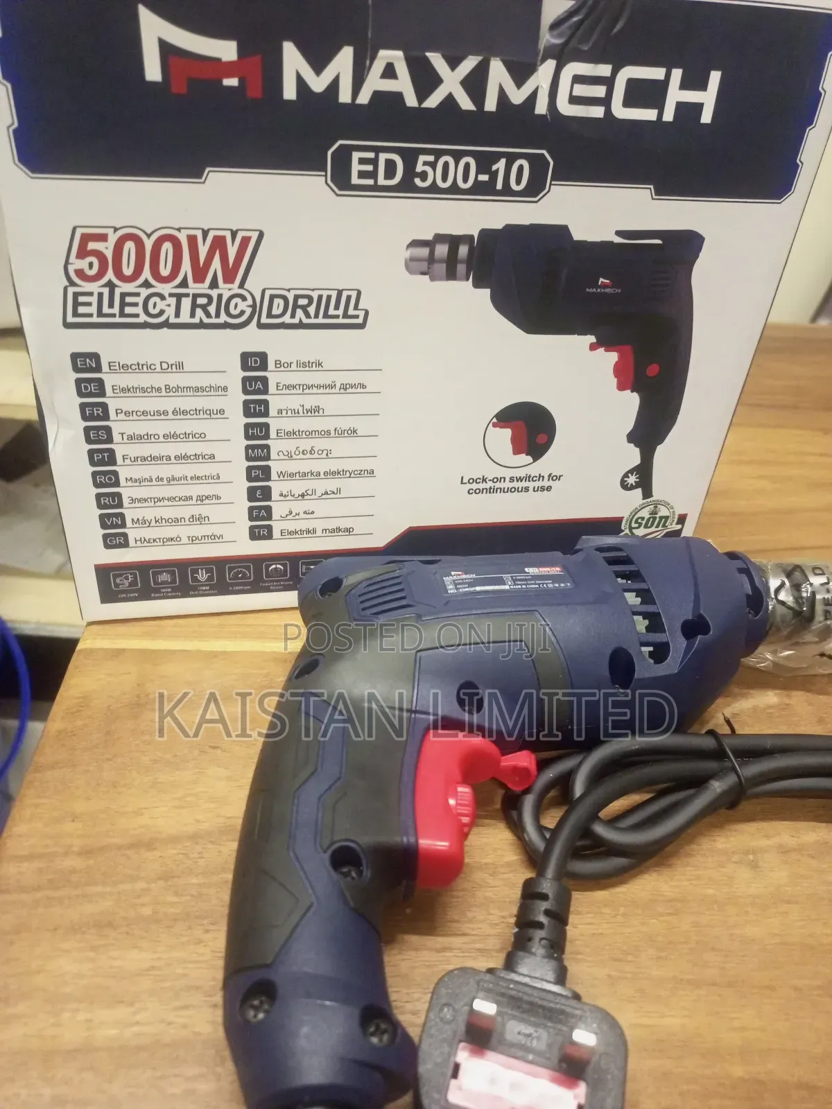 Power Drill Corded 500w